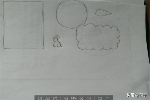 画一幅中秋节手抄报（画一幅中秋节手抄报月兔怎么画）